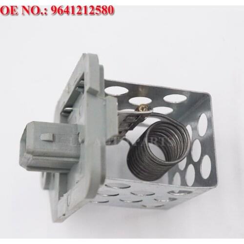 HEATER BLOWER RESISTOR MOTOR FAN FOR CITROEN BERLINGO C5 C8 XSARA 1267.A9 FOR Peugeot 406/607/807 Partner Van 1267A9 9641212580
