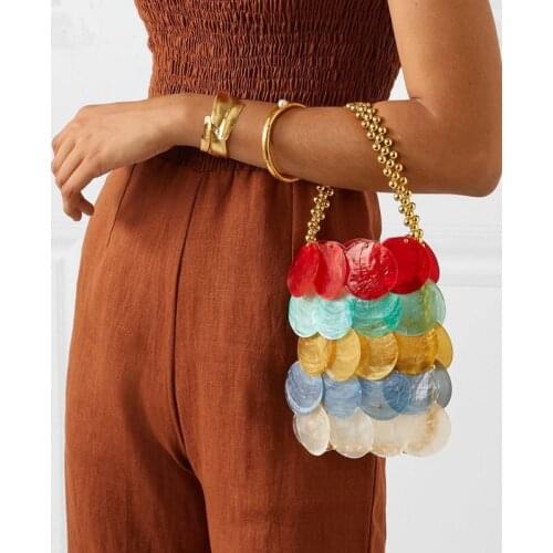 Qingguilv Women's Gold Clutches