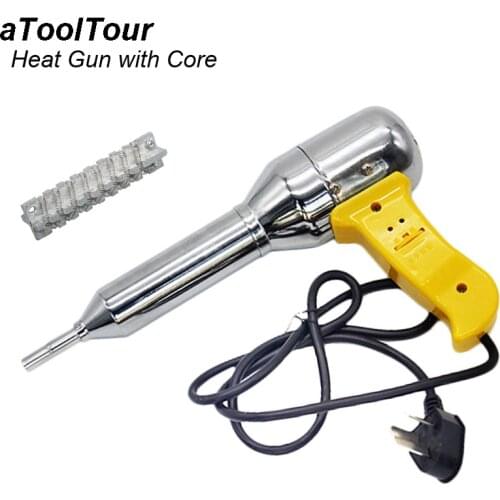 700W 220V-240V Plastic Hot Air Welding Gun Torch Tool Plastic Welding Torch Machine Adjustable Heat Air Gun Kit Welder PE PP PVC