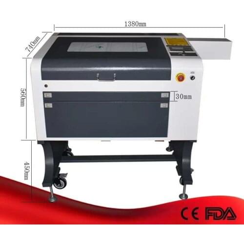 High Quality Laser Engraving Machine Ruida 4060 CO2 Laser Engraver Wood Acrylic Plywood Cutting Engraving Customized Service
