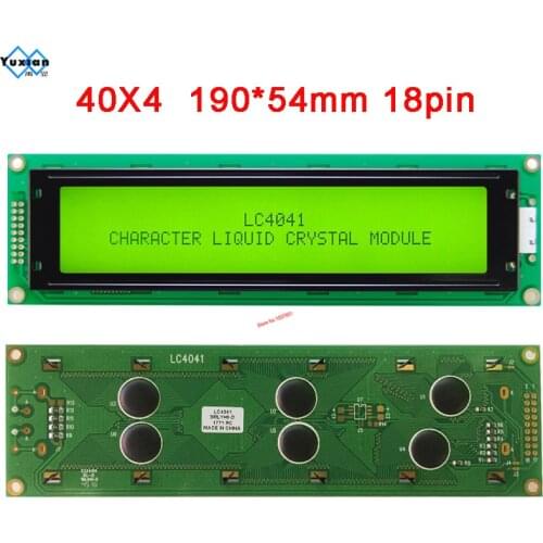 LCD module 40X4 404 4004 display LC4041-LY instead HD44780 TM404A SCS04004A0 LMB404A WH4004A good quality