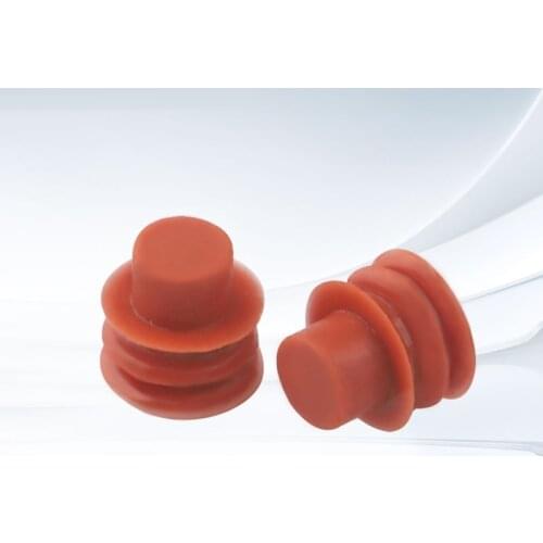 200/500/1000 Pcs Red Dummy Super Wire Seals Automotive Plug Blind Cable Rubber Seal For Auto Connector