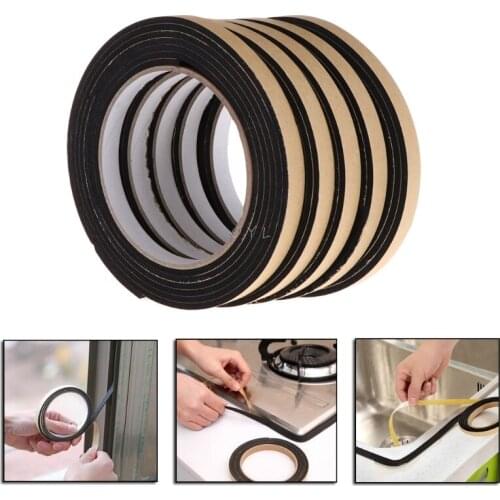 2M Gas Stove Gap Cooker Slit Antifouling Strip Seal Ring Tape Kitchen Tools 5Pcs