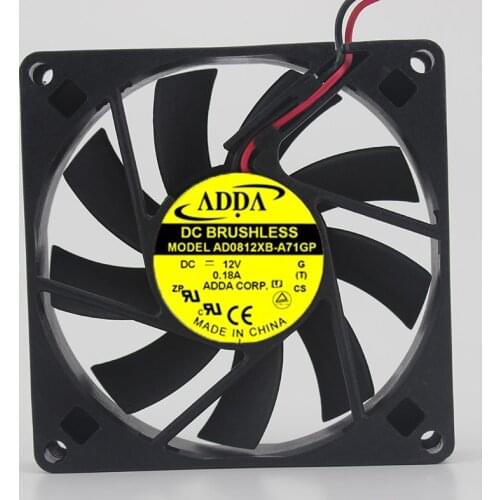 8015 12V AD0812XB-A71GP 80 * 80 * 15MM cooling fan