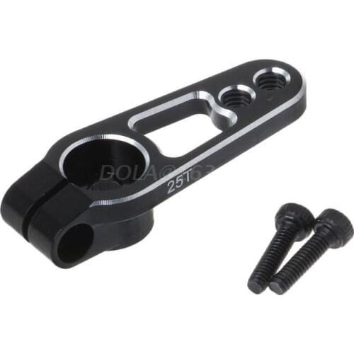 Aluminum 25T Servo Horn Arms 25 Teeth Spline M3 Clamp Steering for Futaba Savox Power Motors D4 RC Drift Car Parts