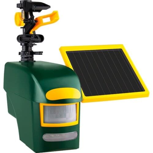 Aosion Multifunctional Solar Motion Activated Sprinkler Animal Repeller Repel Deer, Birds ,Dog,Foxes Away without the batteries