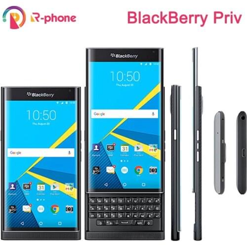 BlackBerry Priv 5.4' Refurbished Cellphone Android OS 3GB RAM 32GB ROM 18MP Slider Smartphone Unlocked Original
