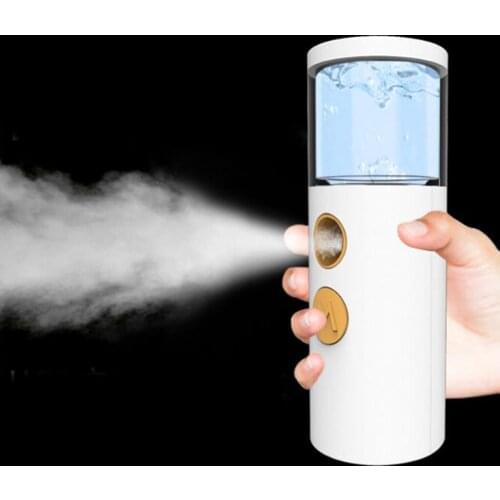 Nano Face Steamer Humidifier Hydrating Facial Mister Face Mist Sprayer Handy Makeup Face Moisturizing Tool USB Charging