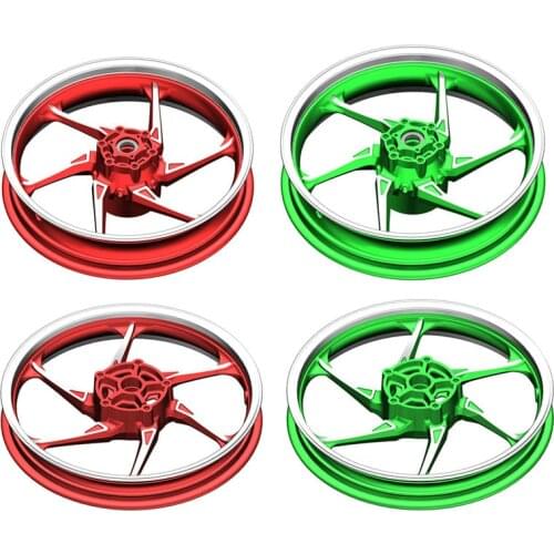 Motorcycle Rim, Upgraded Disc Brake, Front and Rear Aluminum Wheels, Wheel Hub Cbs for Kiden Kd150-f