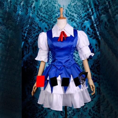Touhou Project Cirno Dress Cosplay Costume , Perfect Custom For You