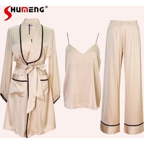 Shumeng Women's Satin Pajamas