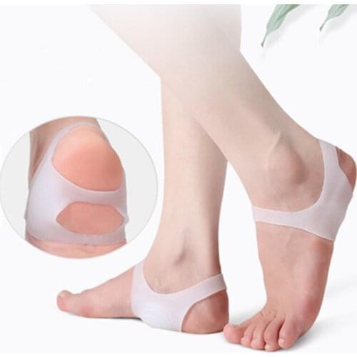 Sport Ankle Support Silicone Moisturizing Gel Heel Cracked Foot Skin Care Protect Health Monitors Massager Safety Ankle Brace