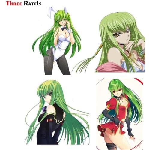Three Ratels FC940 Ode Geass Anime Sexy Girl Vinyl Decal Waifu Ar Sticker
