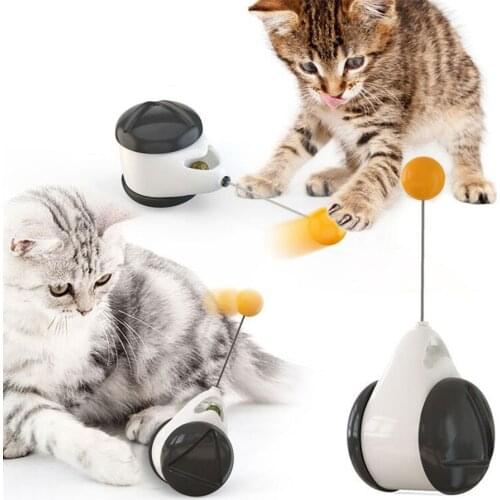 Smart Cat Toy with Wheels Automatic No need recharge cat toys interactive Lrregular Rotating Mode Funny not boring cat supplies