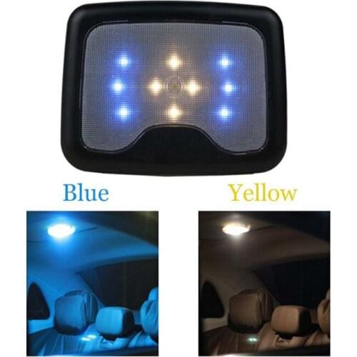 1pcs RV Camper Car LED Reading Dome Light Car Rear-mounted LED Reading Light 3 in 1 Trunk Magnet Indoor Ceiling Lamp