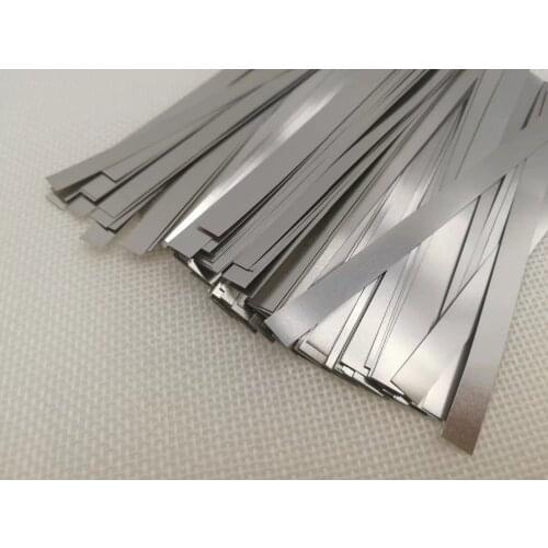 10 PCS 18650 Rechargeable Batteries Nickel Spot Welding Nickel Battery Protective Plate Nickel Plated Steel Belt +Free shipping