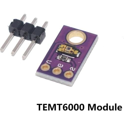 100PCS TEMT6000 Light Sensor Professional TEMT6000 Light Sensor Module