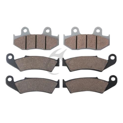 6 Pcs Disc Front & Rear Brake Pads For HONDA ATV TRX 250 R Fourtrax 1986-1989