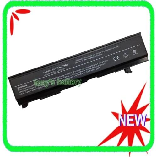 5200mah Battery for Toshiba Satellite M40 M45 M50 A80 A100 A105 M105-3000 PA3399U-1BRS PA3399U-2BRS PABAS077