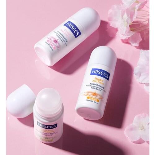 50ML Woman Antiperspirant Roll-on Antiperspirant Deodorant Reduces Armpit Sweat Men Underarms Body Deodorant Refreshing