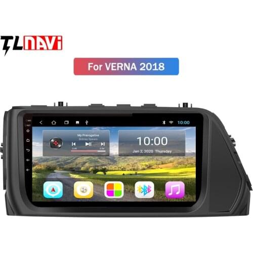 9 inch 2G+32G IPS screen car multimedia system For 1Hyundai Verna 2018 car gps radio navigation