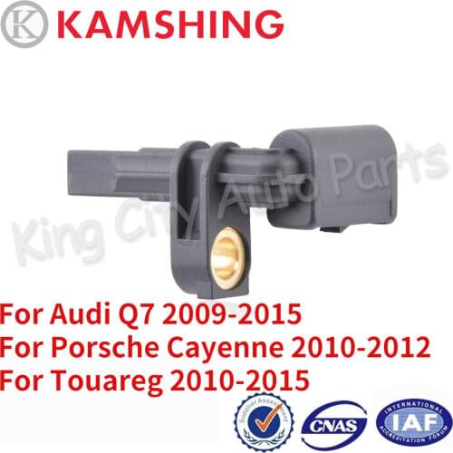 CAPQX 4Pcs For Audi Q7 09-15 For Porsche Cayenne 10-12 For Touareg 10-15 Front Rear Left Right ABS Wheel Speed Sensor WHT005651