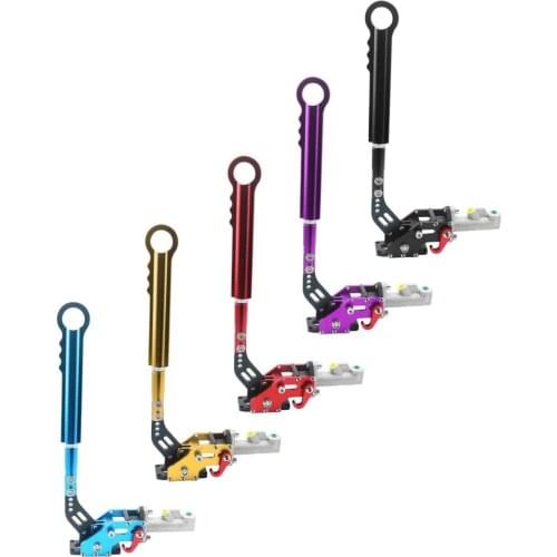 Black Aluminum Horizontal Adjustable Hydraulic Handbrake E-brake Lever