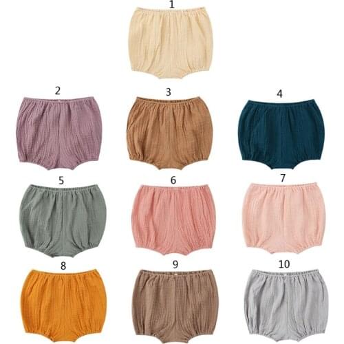 Baby Bloomers Newborn Diaper Cover Baby Pant Girl Shorts Bottoms Toddler Panties M15