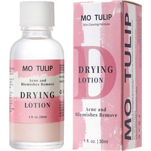MO TULIP 30ml Effective Squeezer Acne Treatment Mario Badescu Drying Lotion Face serum Anti Acne Serum Pimple Blemish Removal