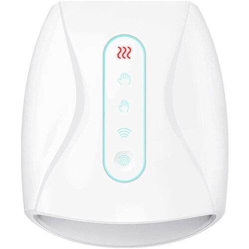 Electric Hand Massager Device Palm Finger Acupoint Wireless Massage with Air Pressure and Heat Compression For Women Beauty