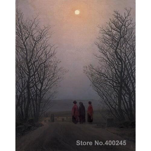 Canvas paintings Easter Morning by Caspar David Friedrich modern art High quality Hand painted
