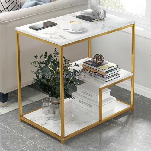 Coffee Table Side Table Sofa Side Cabinet Creative Small Square Table With Drawer Bedroom Small Family Simple Light Luxury Bedsi