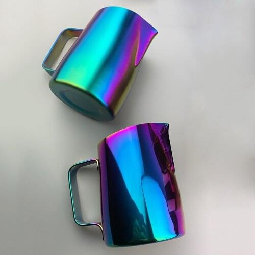 Coffee Pitcher 450ML Stainless Steel Milk Frothing Jug Mugs Espresso Coffee Pitcher Barista Craft Frothing Jug milk pot