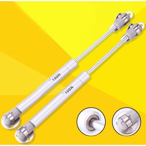 100N /10kg Copper Force Cabinet Door Lift Support Gas Strut Hydraulic Spring Hinge Kitchen Cupboard Hinge Furniture Hardware