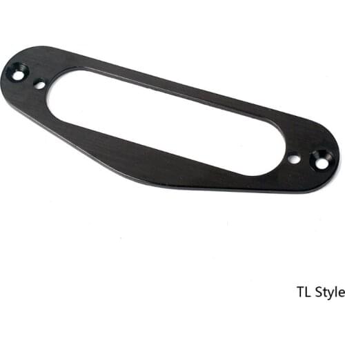 Metal Single Coil Neck Pickup Surround Mounting Ring for TL Tele Style Electric Guitar E56D
