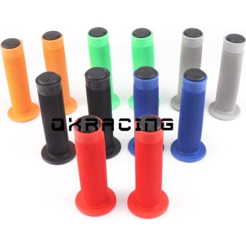 2 Pieces 7/8" of Motorcycle Gel Rubber Handlebar Grips For CR CRF YZF WRF KXF KLX RMZ 50 125 250 450 400 Pit Dirt Bike Motocross