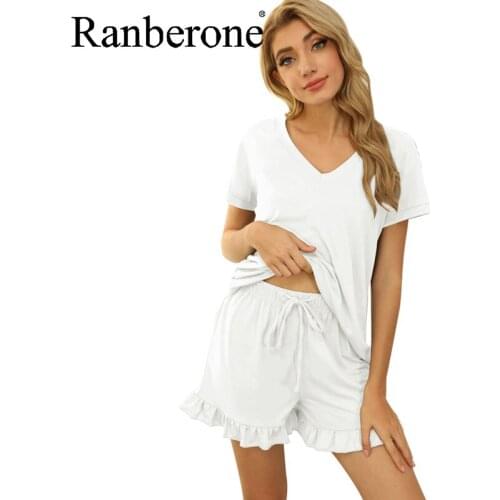 2 Piece Womens Sets Sporty Summer Short Sleeve T-shirt And Shorts Suit Sporting Outfit Casual Home Loose Sports Tracksuits 2021