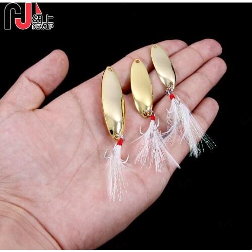 1PCS/lot High Quality 5g 7g 10g Sequined Gold/Silver Spoon Lure For Fishing Baits Sea Lures Tool Wobblers Spinner