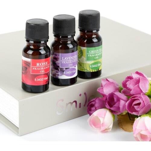10ml Pure Essential Oils Aromatherapy Diffusers Essential Oils Organic Body Relieve Stress Oil Skin Care Help Sleep Health TSLM1