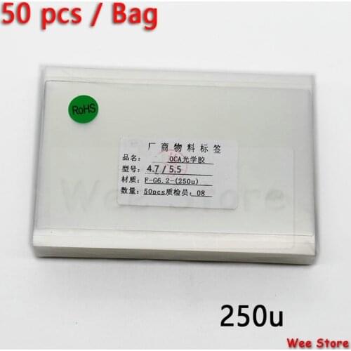 50 Piece For Samsung Galaxy A3 A5 A7 A510 A520 A530 A710 A720 A730 Touch Glass Screen Display Glue OCA Optical Clear Adhesive