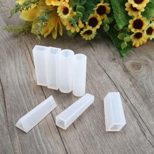 7pcs Mix Style Silicone Pendant Mould Jewelry Making Mold Fashion Scrapbooking DIY Epoxy Resin Mold Decorative Craft