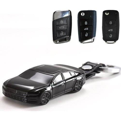 New Car Model Car Key Case Cover Fob Suit For Volkswagen VW Passat B8 B5 Golf 4 5 6 VII MK7 6 VI Tiguan AD1 5N Polo 6R Jetta IV