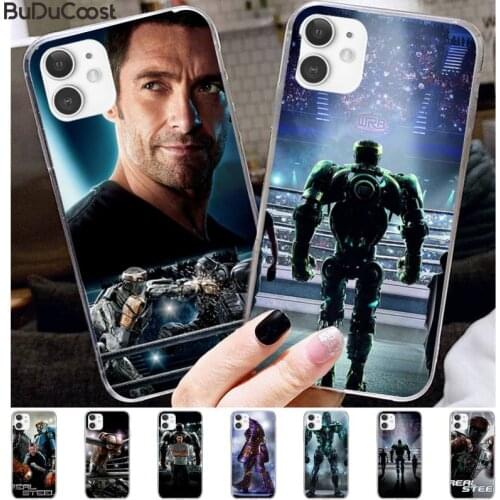 Real Steel Two Phone Case For IPhone 11 12 Pro XS MAX 8 7 6 6S Plus X 5S SE 2020 XR Cover