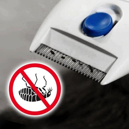 Pet Electric Flea Comb Cat Dog Grooming Comb For Anti Fleas Ticks Remover Tools Kill Lice Electric Head Brush for dog fleas