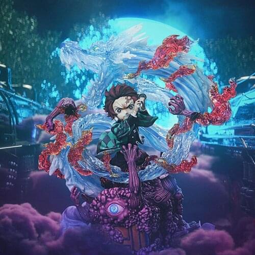 Demon Slayer Blade Breath of Water Tanjirou GK Limited Statue Figure