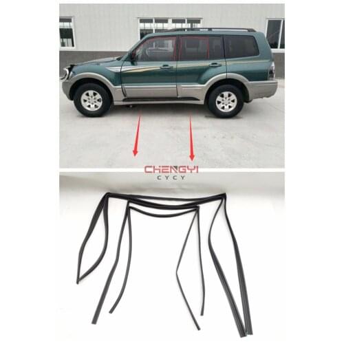 Glass Mud Channel Window Sealant Strip For Mitsubishi Pajero Montero V77W V73W V93W V97W 5705A219 5705A220 MR436791 MR436792