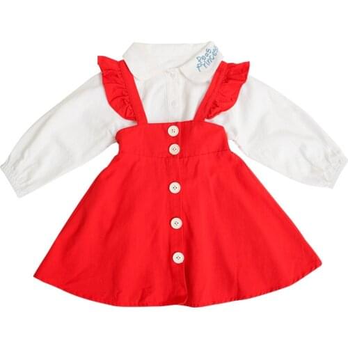 Baby Girl Sets Dress Kids Tops Shirt Children Clothes Generous Spring Autumn