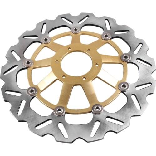 LUCKMART Motocycle Gold Pair Left &Right Front Brake Disc Rotor For Honda CBR 900RR 98-99 Motorcycle Accessories