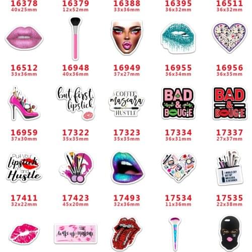 2020 new arrival Free shipping 30 pcs/package printed resin planar flat-back resins for Hair Bow Decoration PR16378