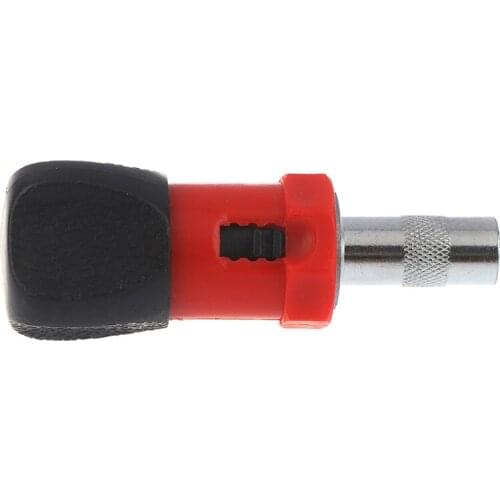 NEW Carbon Steel Key Ratchet Screwdriver Wrench Handle Ratchet Socket Screw Driver 6.35mm